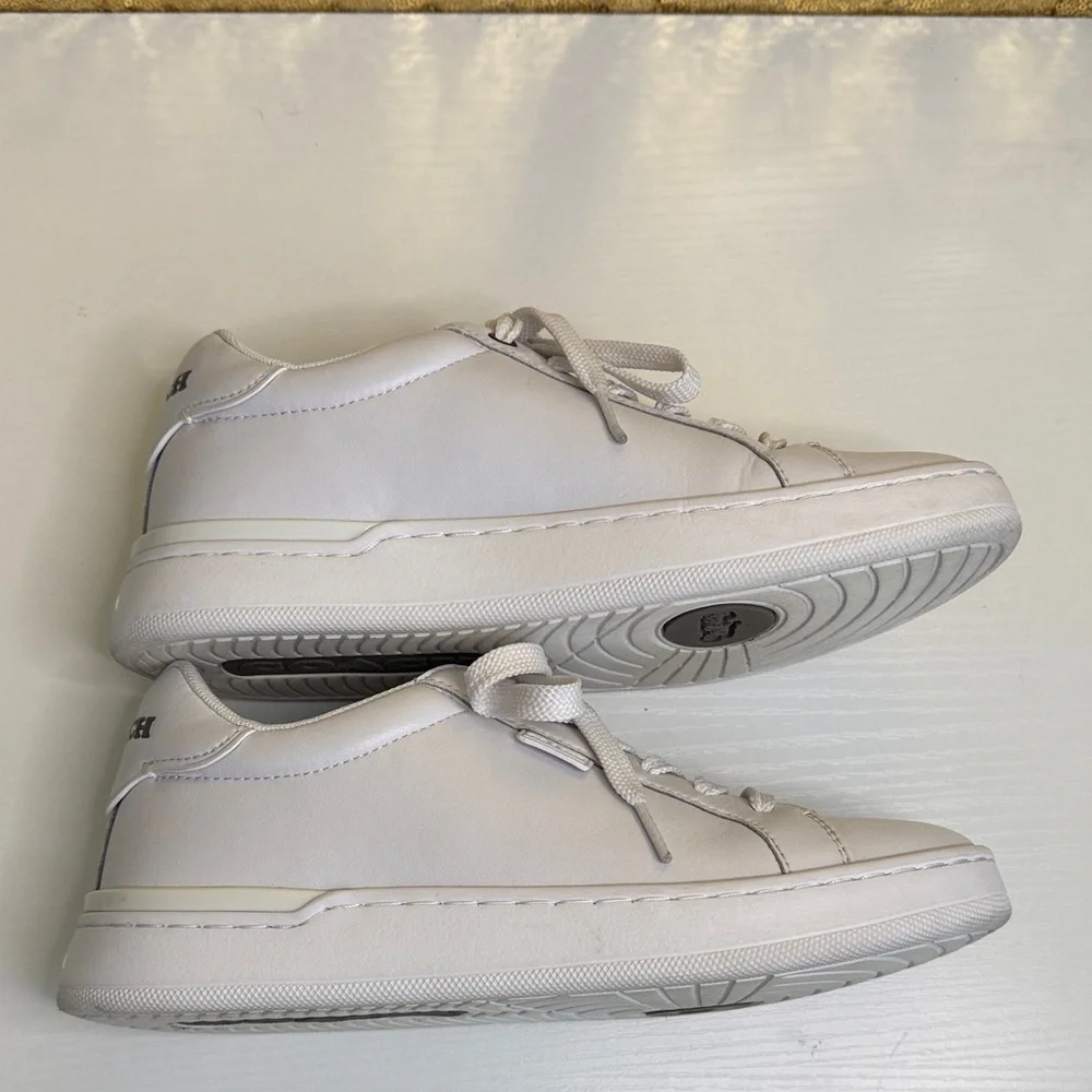 Coach Lowline White Sneakers - Picture 8 of 10